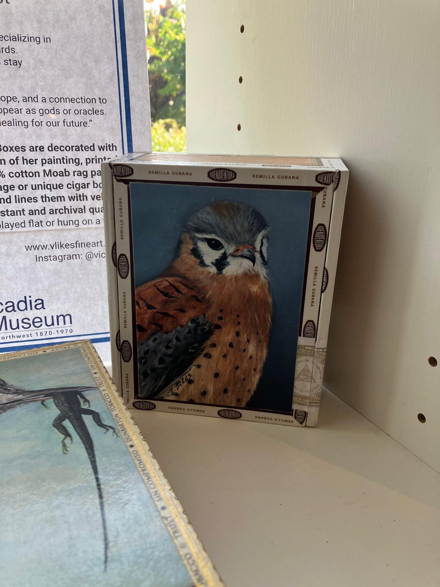 Hawk Cigar Art Box - Victoria Likes