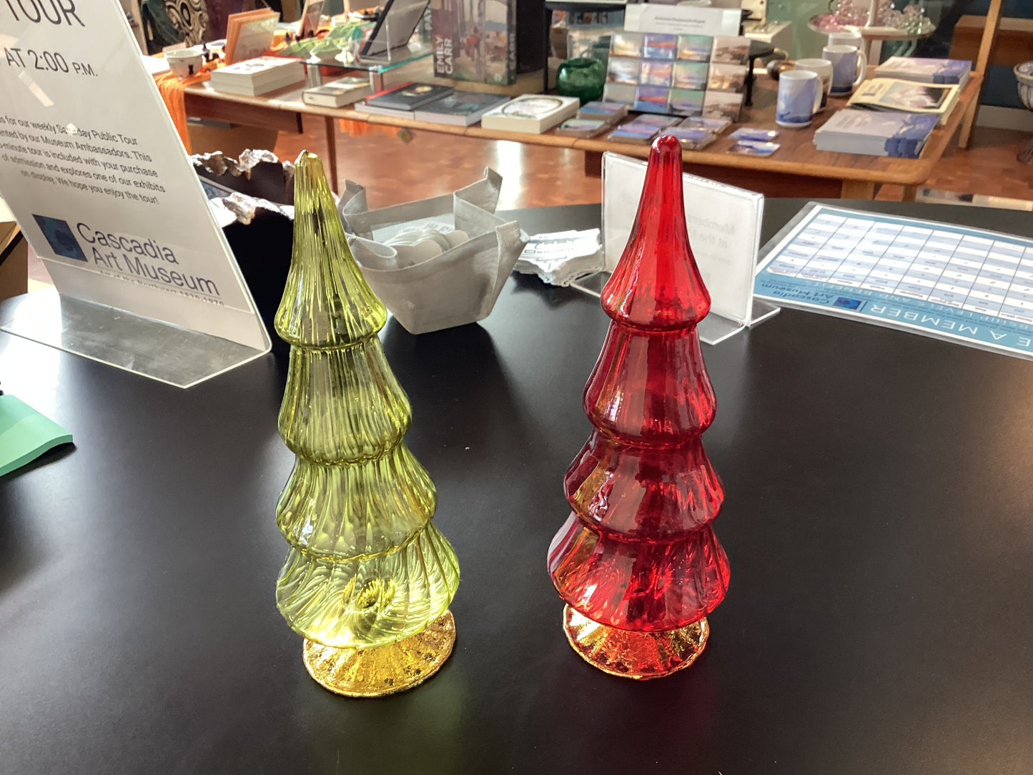 Glass Christmas Tree (2nd smallest)
