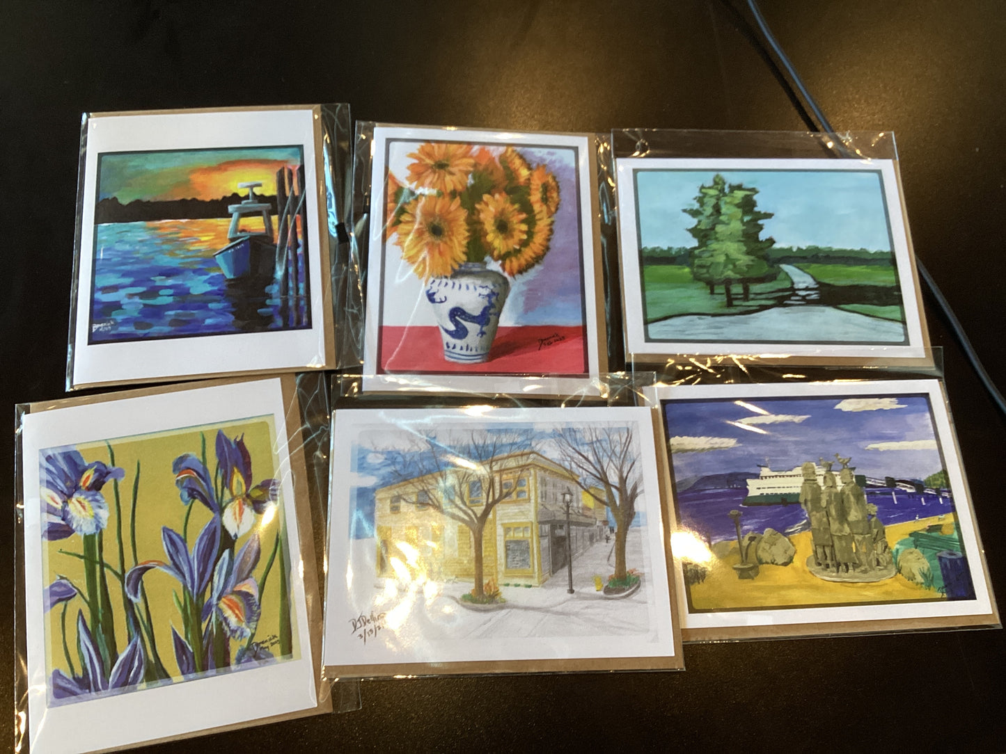 Acrylic Art Print Greeting Card