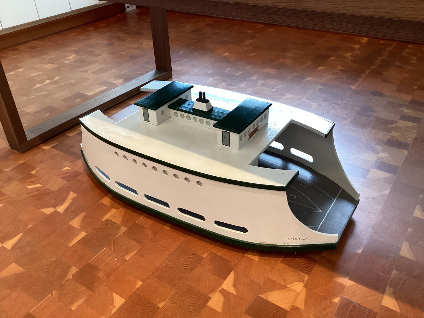 Handmade "Cascadia" Ferry