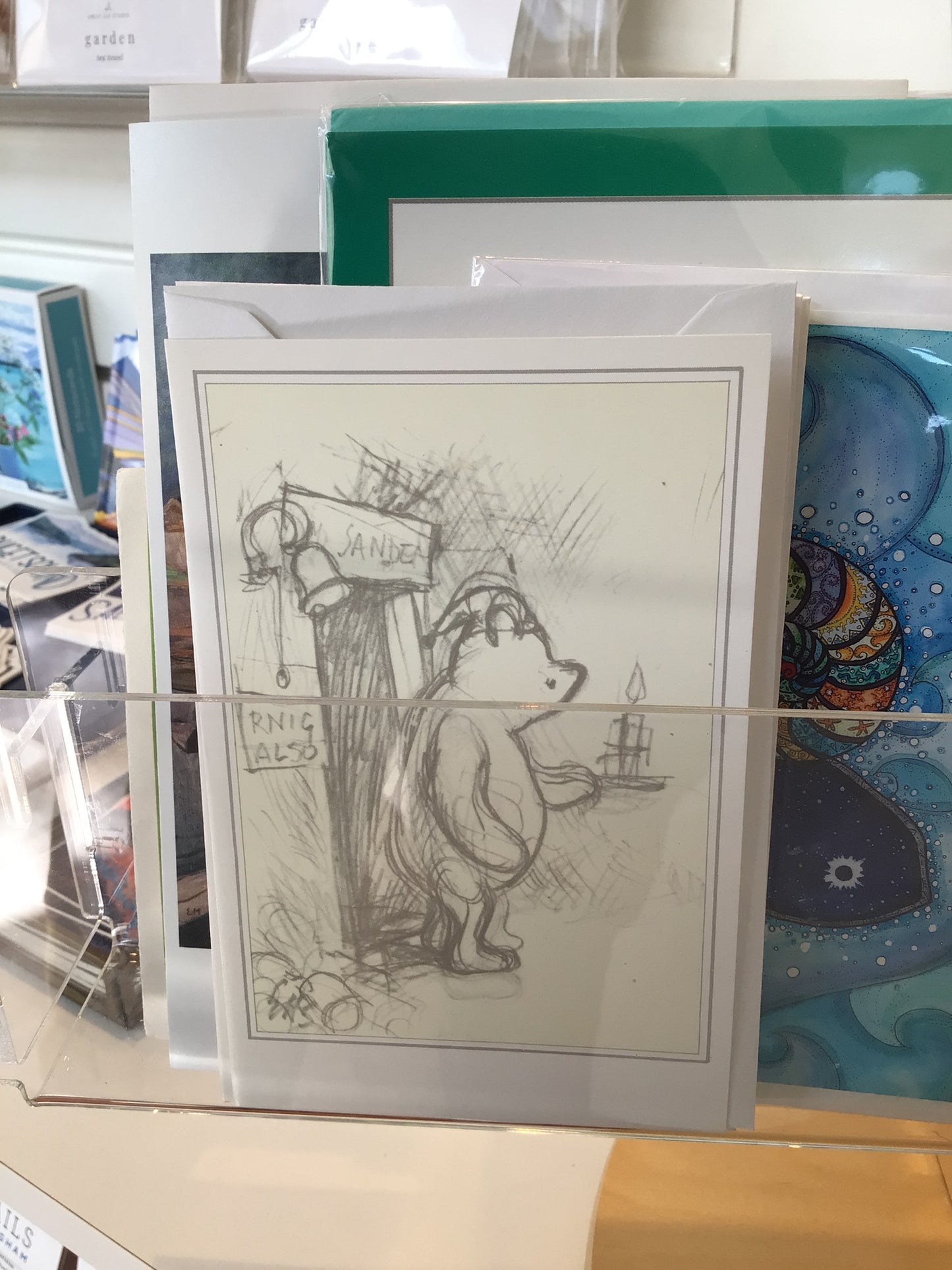 Greeting Cards - Small Winnie The Pooh