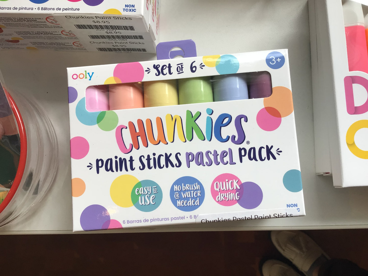 "Chunkies" Pastel paint sticks