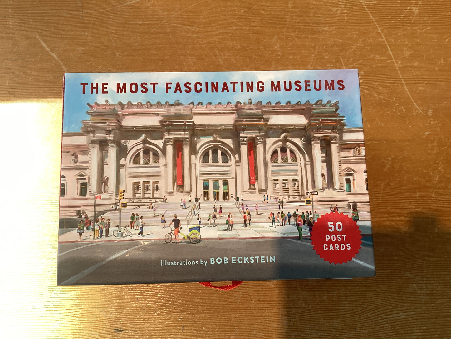 The Most Fascinating Museums: 50 Postcards box