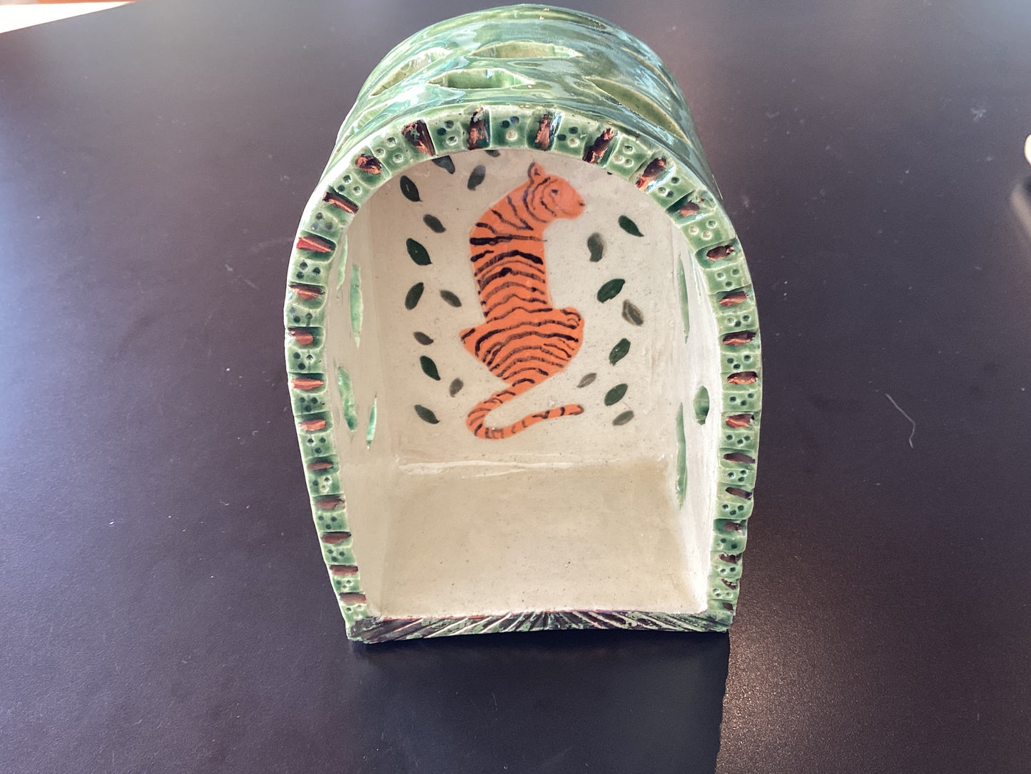Tiger altar sconce- Jennie de Mello e Souza