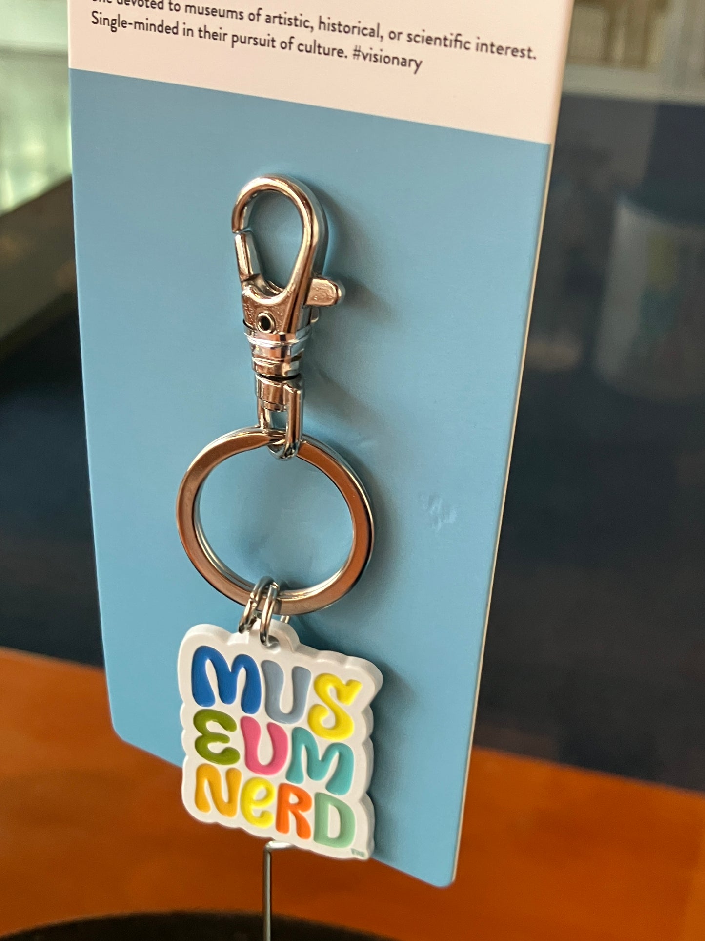 Museum Nerd - Keychain