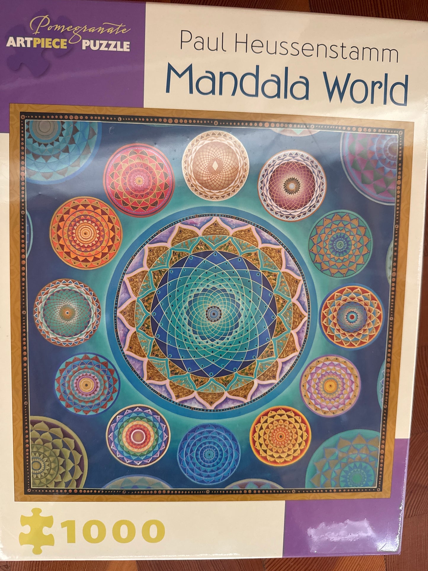 Pomegranate Mandala Puzzle - 1000 pc