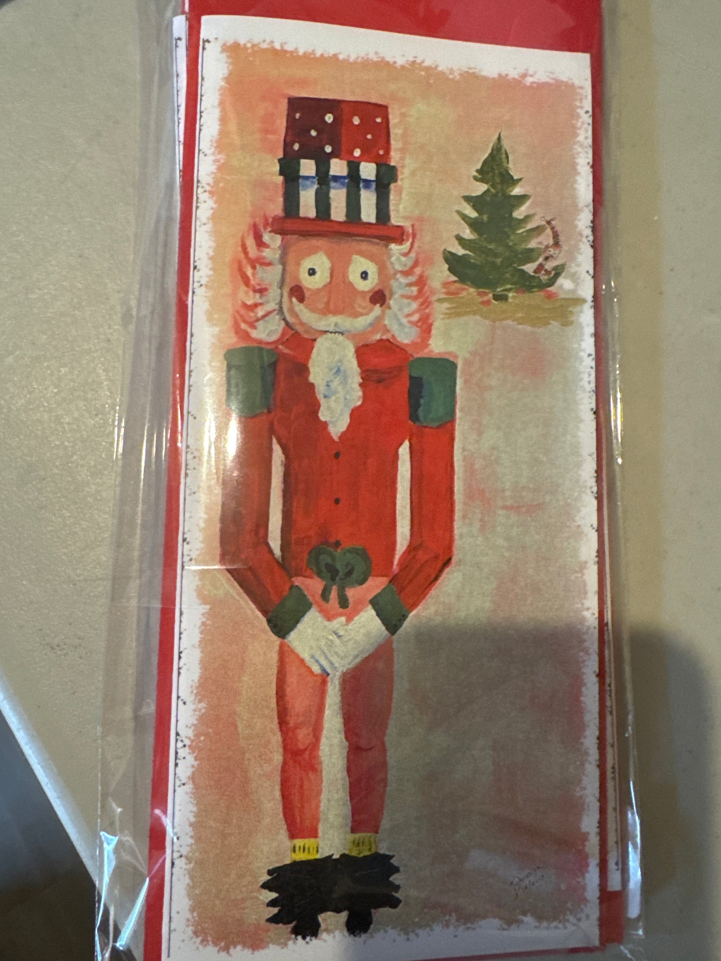 Set of 6 Nutcracker Christmas Cards