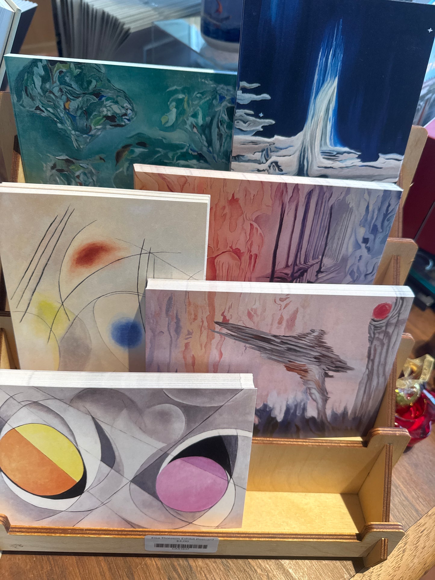 Elsa Thoresen Exhibit Postcards