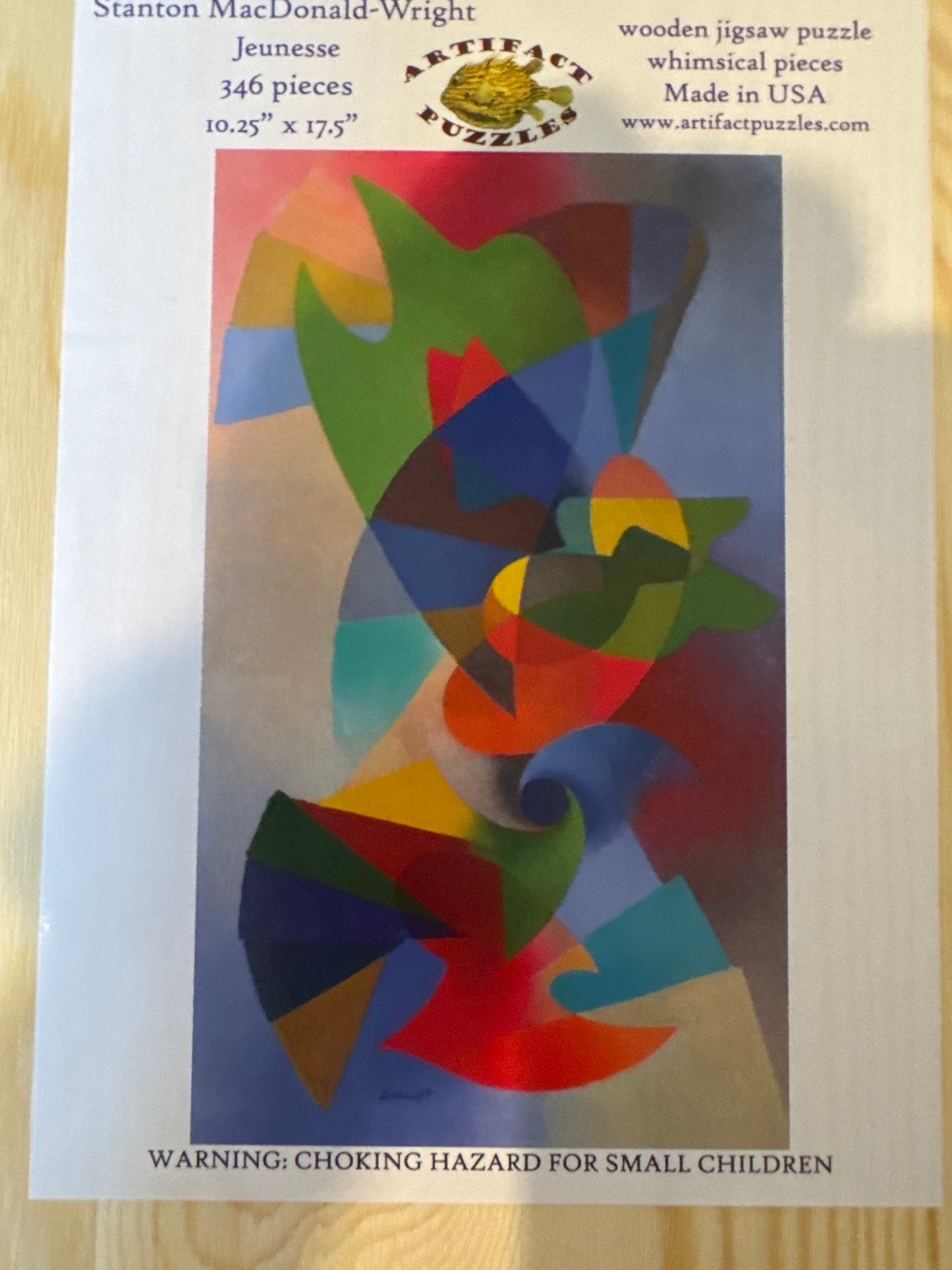 Shanton MacDonald Wright - Artifact Puzzles