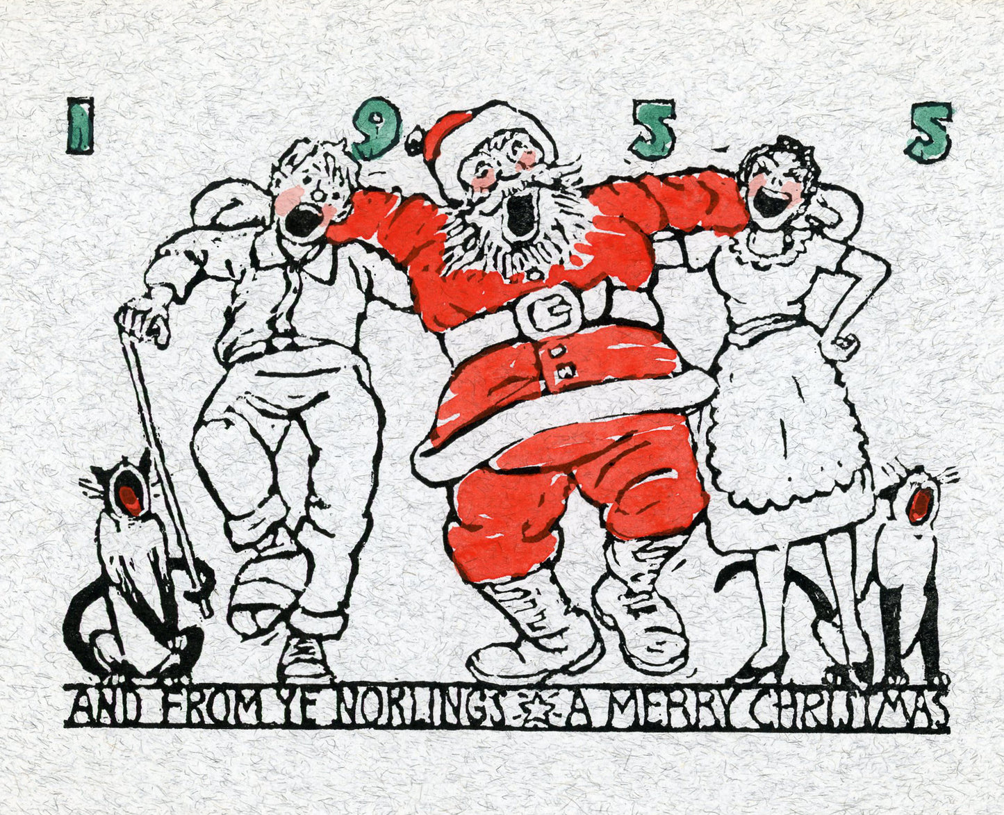 Vintage Christmas Cards by Northwest Artists