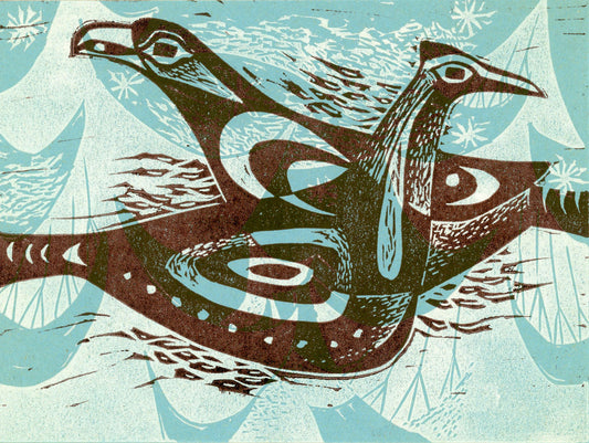 Vintage Christmas Cards by Northwest Artists